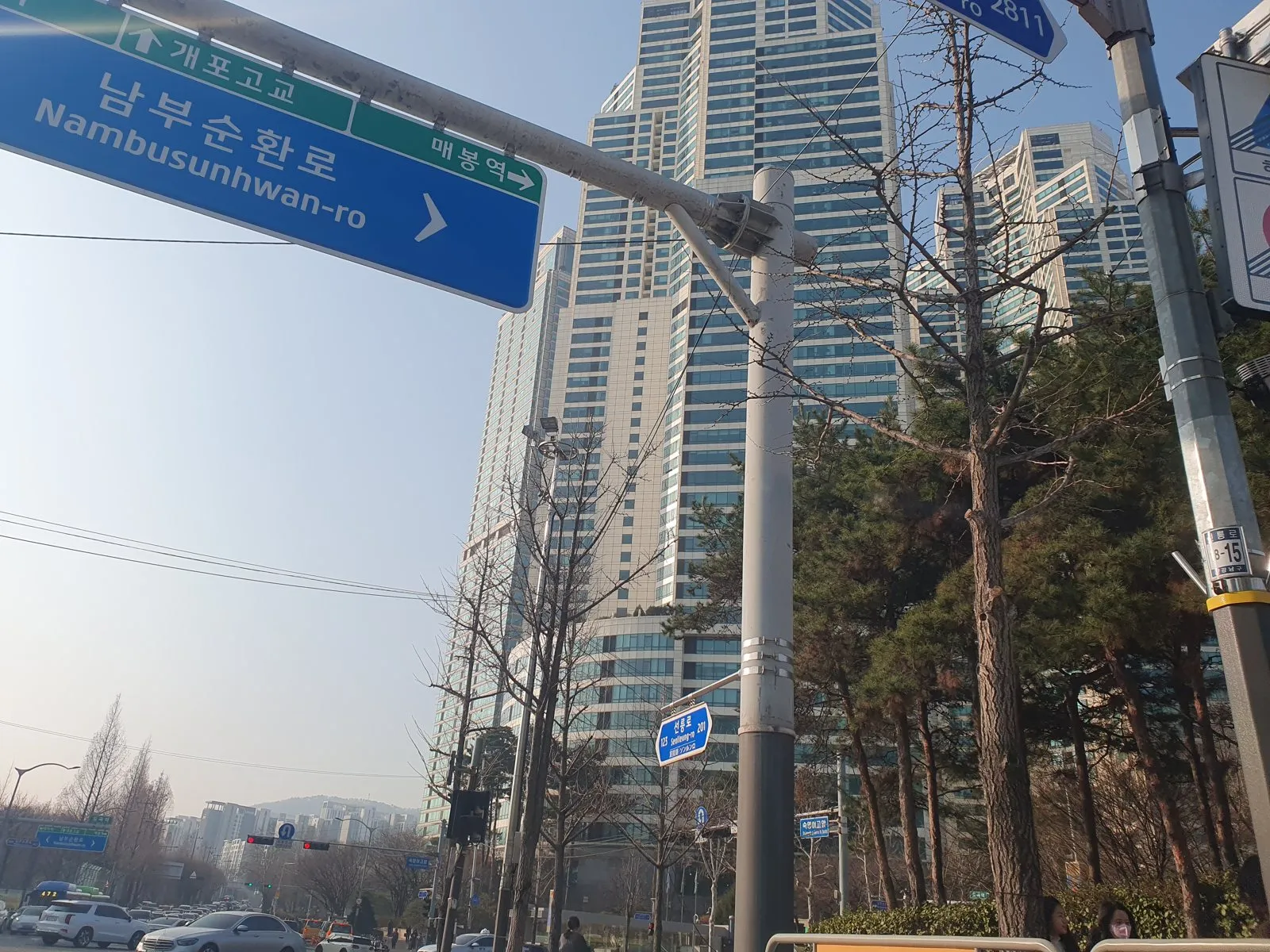 도곡동 아파트 롤방충망 시공 사진