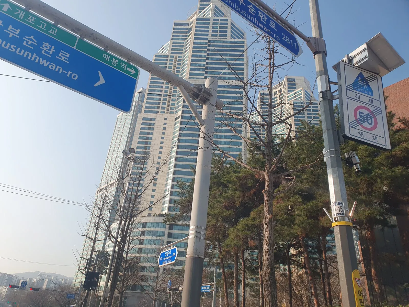 도곡동 아파트 롤방충망 시공 사진 2