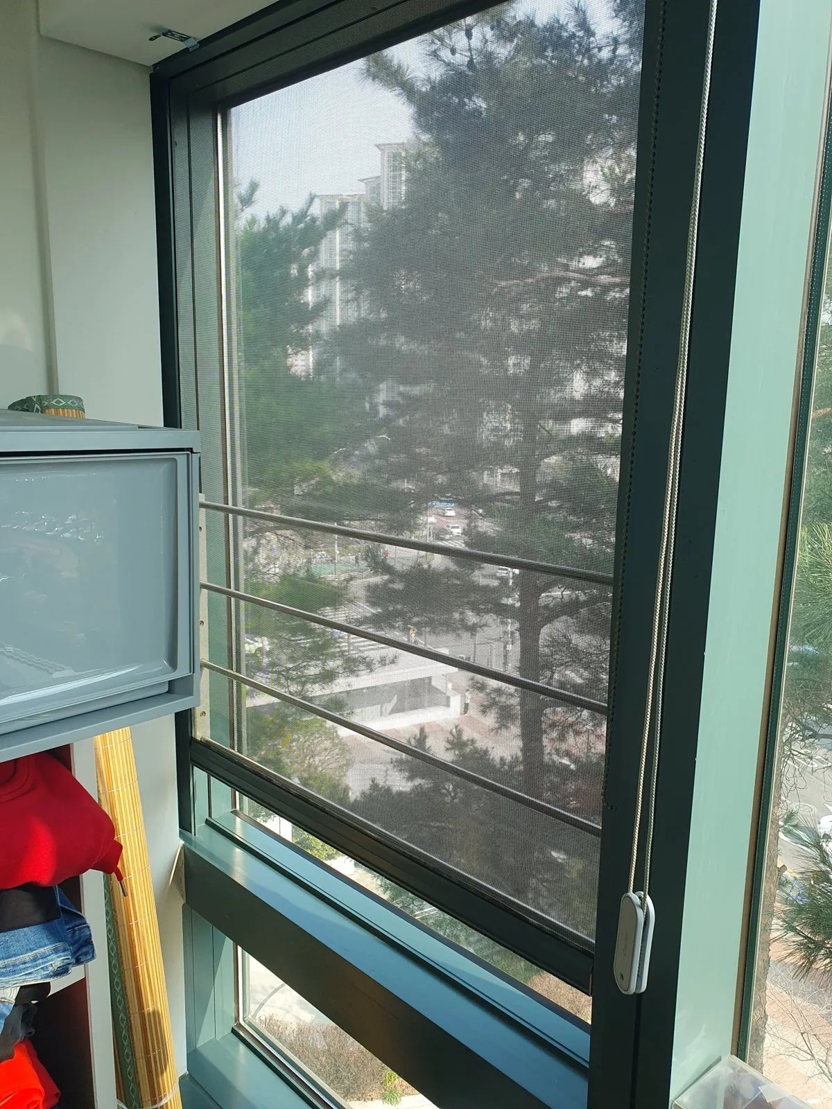 도곡동 아파트 롤방충망 시공 사진 4